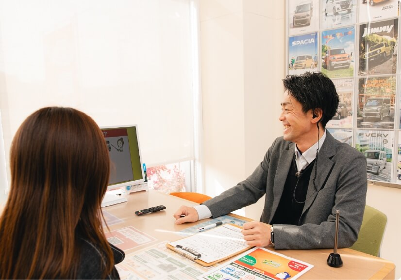 ご来店・受付（チェックイン）